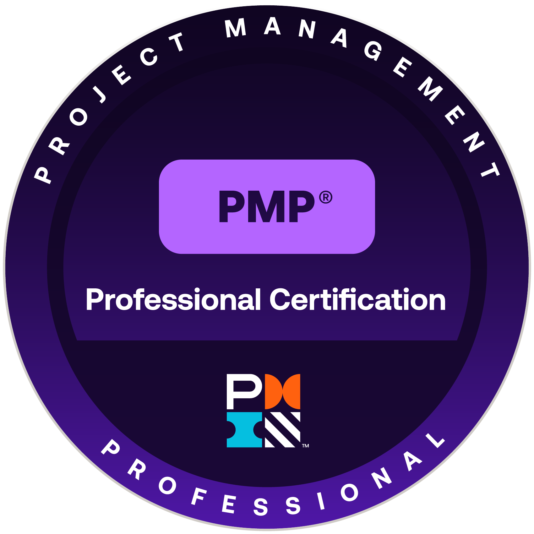 PMP Professional Certification badge