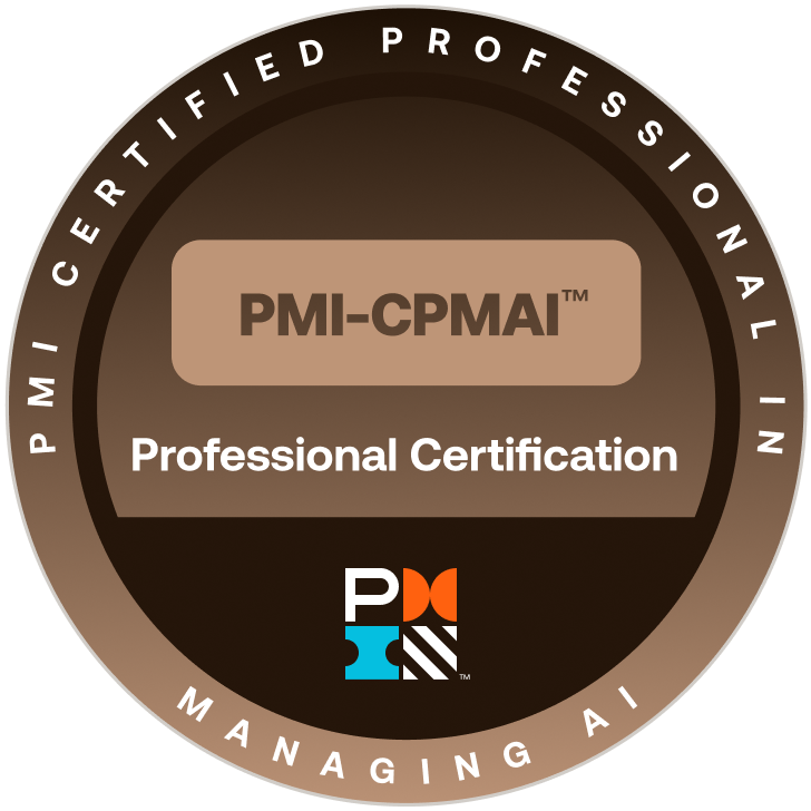 PMI-CPMAI Certified Professional in Managing AI certification badge